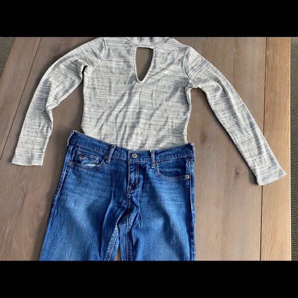 M Boutique - Grey Bodysuit - Picture 3 of 4